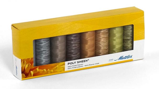 Wholesale Thread Assortment Poly Sheen / Multi-Kit 200M Neutrals